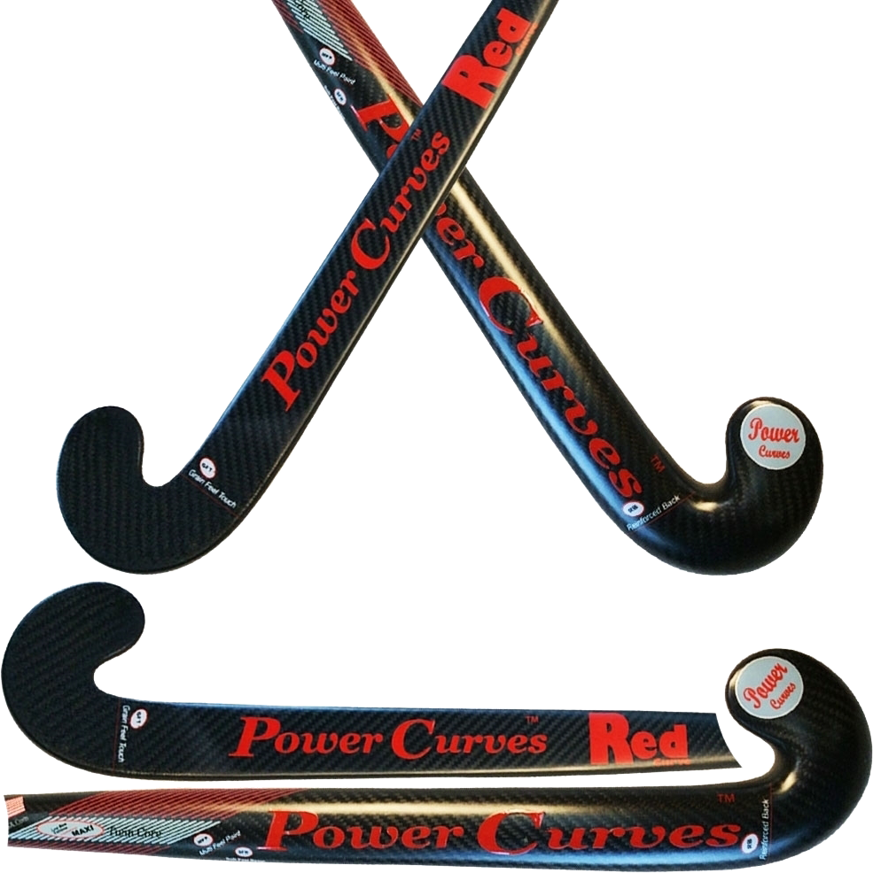 Red Outdoor Composite Field Hockey Stick